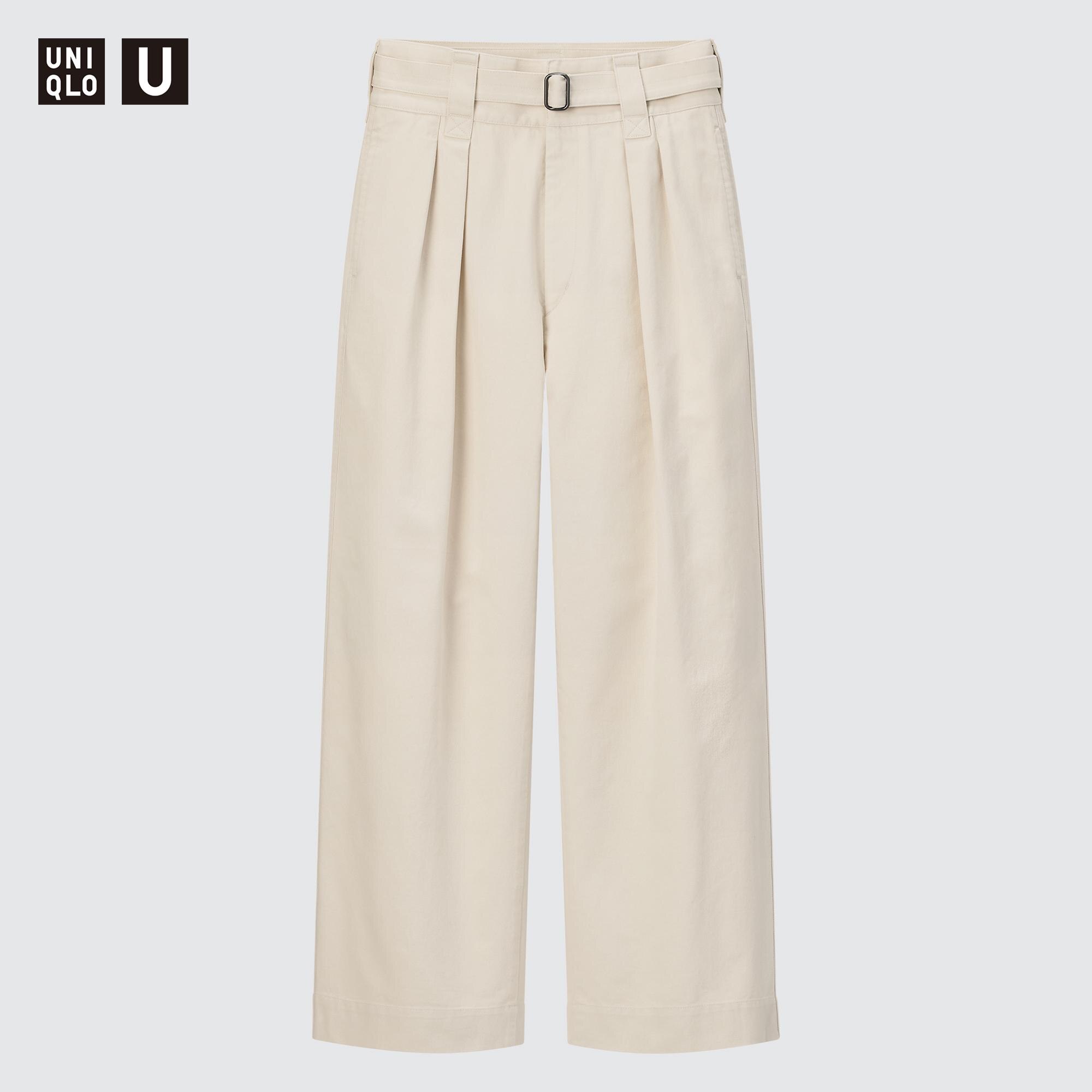 UNIQLO CA  UNIQLO Masterpiece  Womens cotton relaxed ankle pants